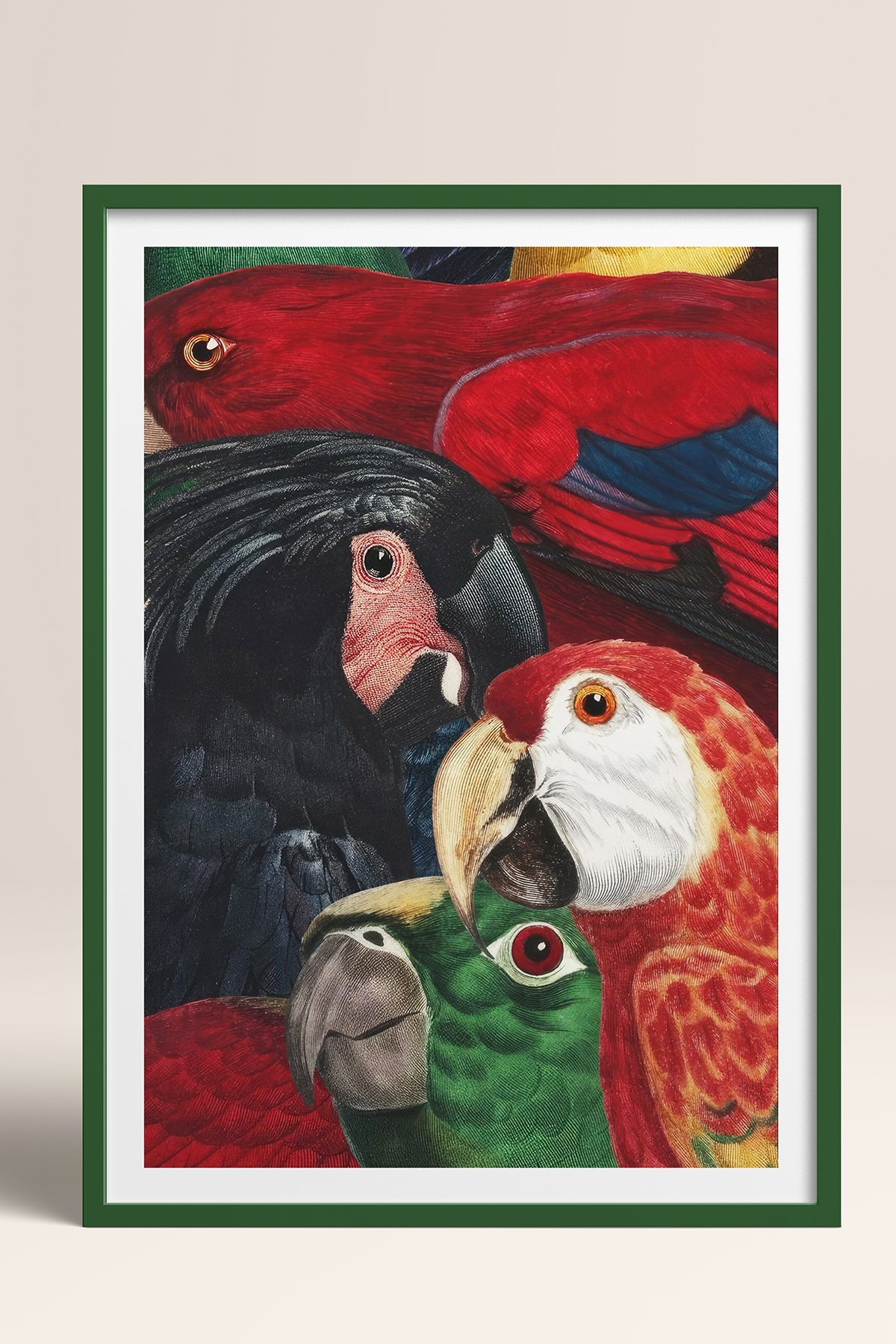 HOMEPACK Ahşap Çerçeveli Tablo Çerçeveli Poster Sanatsal Modern Duvar Dekoru TK-1039