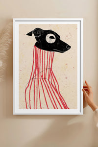 HOMEPACK Ahşap Çerçeveli Tablo Çerçeveli Poster Sanatsal Modern Duvar Dekoru TK-1040