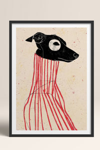 HOMEPACK Ahşap Çerçeveli Tablo Çerçeveli Poster Sanatsal Modern Duvar Dekoru TK-1040
