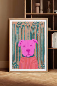 HOMEPACK Ahşap Çerçeveli Tablo Çerçeveli Poster Sanatsal Modern Duvar Dekoru TK-1041