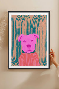 HOMEPACK Ahşap Çerçeveli Tablo Çerçeveli Poster Sanatsal Modern Duvar Dekoru TK-1041