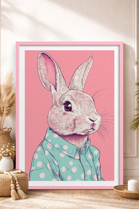 HOMEPACK Ahşap Çerçeveli Tablo Çerçeveli Poster Sanatsal Modern Duvar Dekoru TK-1043