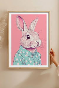 HOMEPACK Ahşap Çerçeveli Tablo Çerçeveli Poster Sanatsal Modern Duvar Dekoru TK-1043