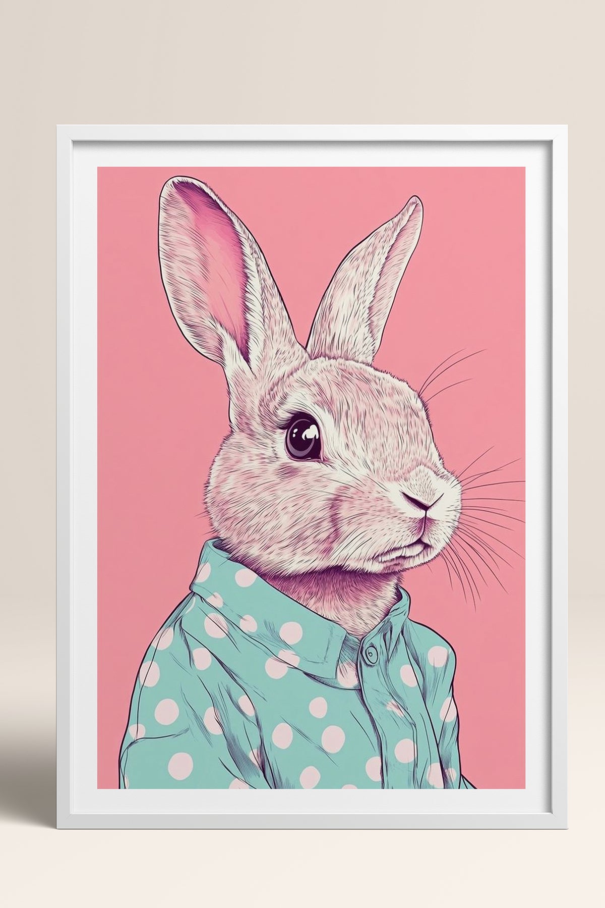 HOMEPACK Ahşap Çerçeveli Tablo Çerçeveli Poster Sanatsal Modern Duvar Dekoru TK-1043