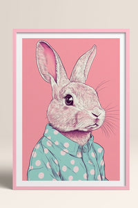 HOMEPACK Ahşap Çerçeveli Tablo Çerçeveli Poster Sanatsal Modern Duvar Dekoru TK-1043