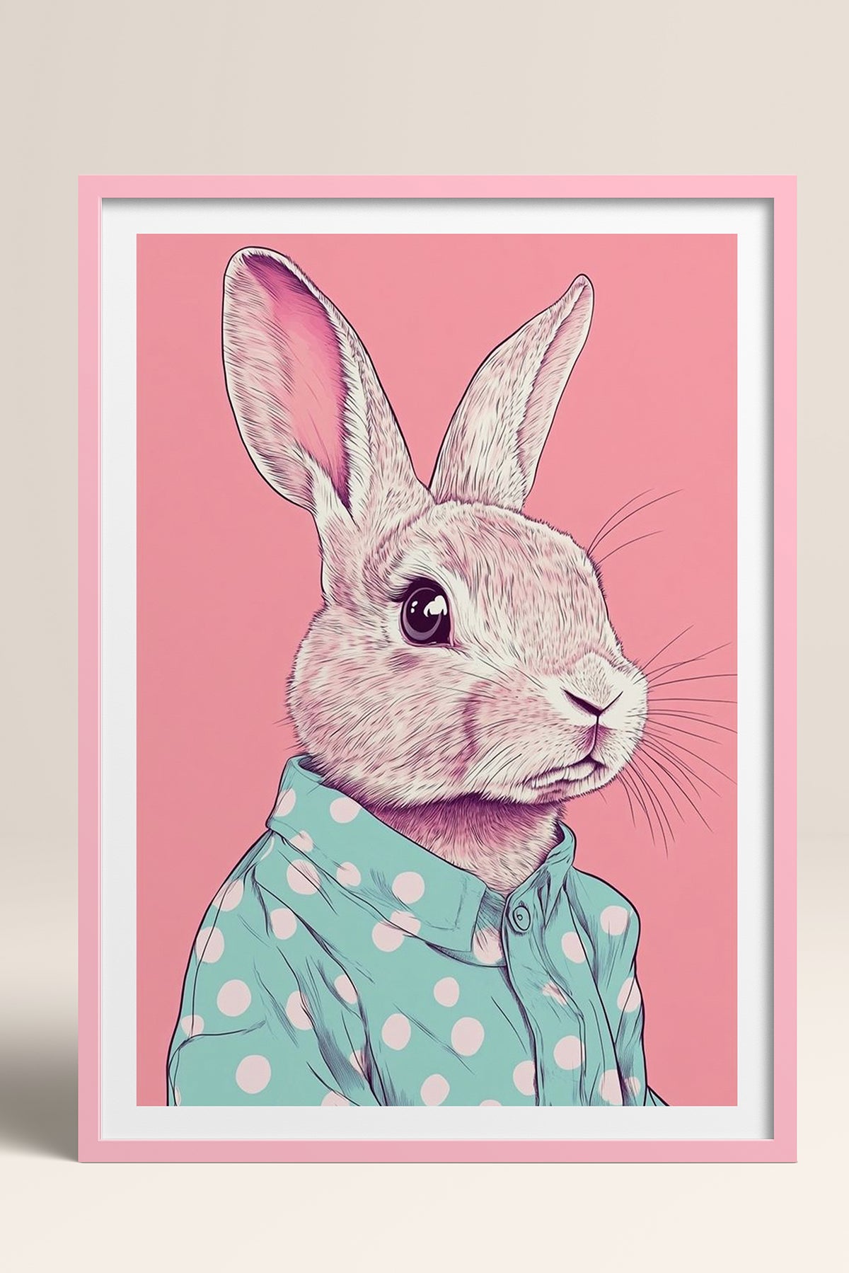 HOMEPACK Ahşap Çerçeveli Tablo Çerçeveli Poster Sanatsal Modern Duvar Dekoru TK-1043