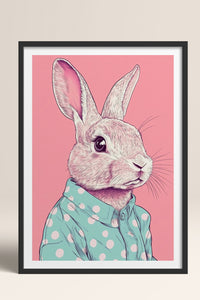 HOMEPACK Ahşap Çerçeveli Tablo Çerçeveli Poster Sanatsal Modern Duvar Dekoru TK-1043