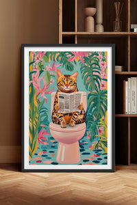 HOMEPACK Ahşap Çerçeveli Tablo Çerçeveli Poster Sanatsal Modern Duvar Dekoru TK-1045