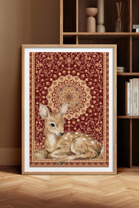 HOMEPACK Ahşap Çerçeveli Tablo Çerçeveli Poster Sanatsal Modern Duvar Dekoru TK-1047