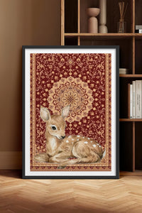 HOMEPACK Ahşap Çerçeveli Tablo Çerçeveli Poster Sanatsal Modern Duvar Dekoru TK-1047