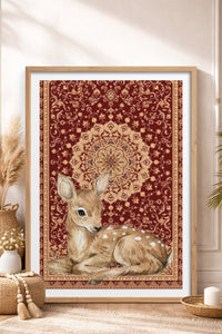 HOMEPACK Ahşap Çerçeveli Tablo Çerçeveli Poster Sanatsal Modern Duvar Dekoru TK-1047