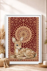 HOMEPACK Ahşap Çerçeveli Tablo Çerçeveli Poster Sanatsal Modern Duvar Dekoru TK-1047