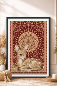 HOMEPACK Ahşap Çerçeveli Tablo Çerçeveli Poster Sanatsal Modern Duvar Dekoru TK-1047