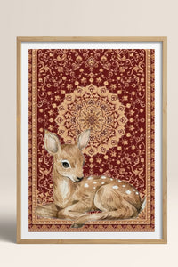 HOMEPACK Ahşap Çerçeveli Tablo Çerçeveli Poster Sanatsal Modern Duvar Dekoru TK-1047