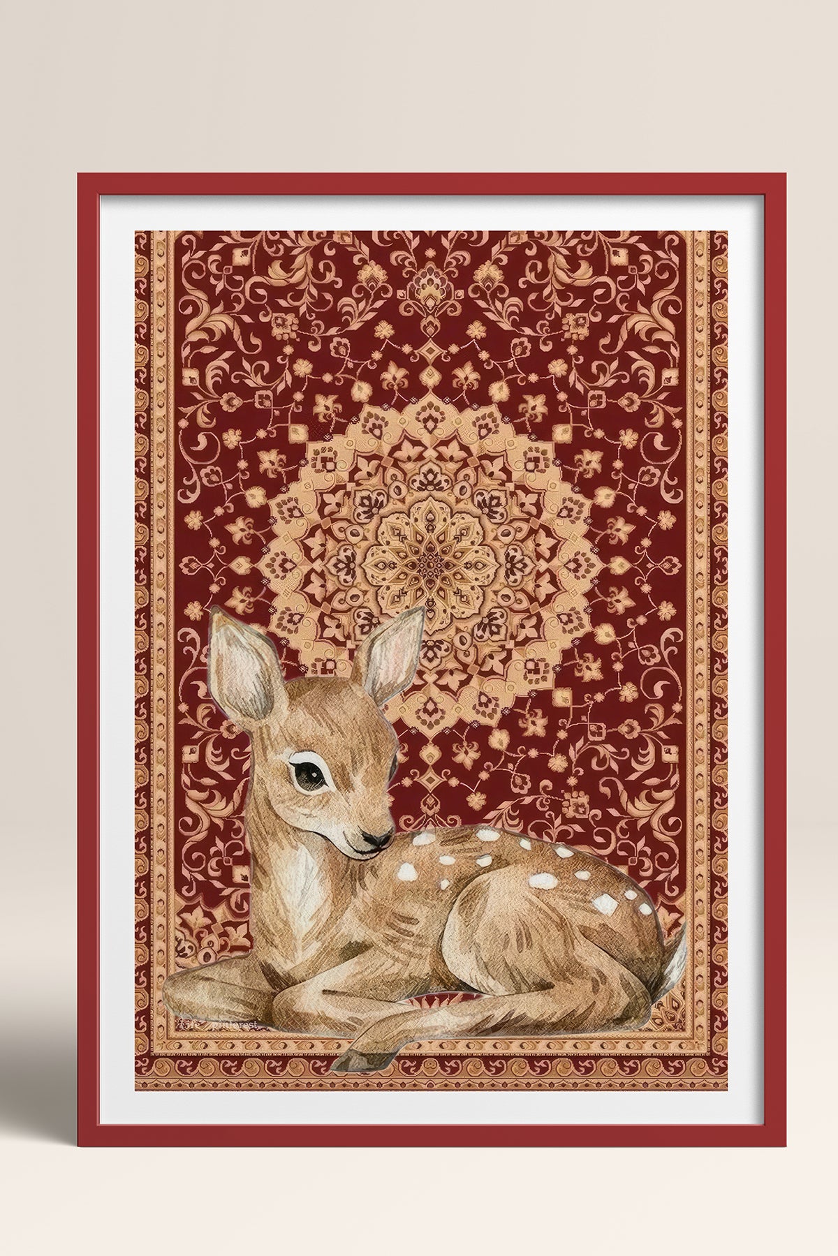 HOMEPACK Ahşap Çerçeveli Tablo Çerçeveli Poster Sanatsal Modern Duvar Dekoru TK-1047