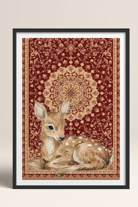 HOMEPACK Ahşap Çerçeveli Tablo Çerçeveli Poster Sanatsal Modern Duvar Dekoru TK-1047