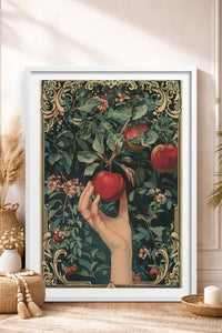HOMEPACK Ahşap Çerçeveli Tablo Çerçeveli Poster Sanatsal Modern Duvar Dekoru TK-1048