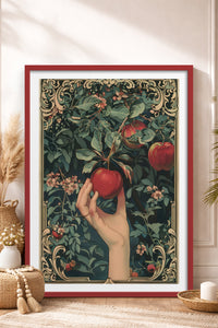 HOMEPACK Ahşap Çerçeveli Tablo Çerçeveli Poster Sanatsal Modern Duvar Dekoru TK-1048