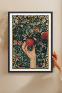 HOMEPACK Ahşap Çerçeveli Tablo Çerçeveli Poster Sanatsal Modern Duvar Dekoru TK-1048