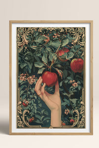 HOMEPACK Ahşap Çerçeveli Tablo Çerçeveli Poster Sanatsal Modern Duvar Dekoru TK-1048