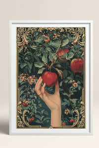 HOMEPACK Ahşap Çerçeveli Tablo Çerçeveli Poster Sanatsal Modern Duvar Dekoru TK-1048
