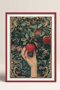 HOMEPACK Ahşap Çerçeveli Tablo Çerçeveli Poster Sanatsal Modern Duvar Dekoru TK-1048