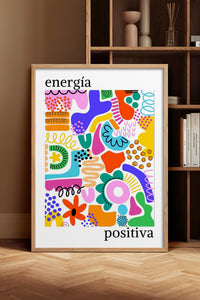 HOMEPACK Ahşap Çerçeveli Tablo Çerçeveli Poster Sanatsal Modern Duvar Dekoru TK-1049
