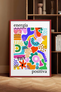 HOMEPACK Ahşap Çerçeveli Tablo Çerçeveli Poster Sanatsal Modern Duvar Dekoru TK-1049