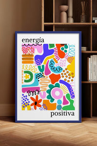 HOMEPACK Ahşap Çerçeveli Tablo Çerçeveli Poster Sanatsal Modern Duvar Dekoru TK-1049