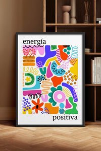 HOMEPACK Ahşap Çerçeveli Tablo Çerçeveli Poster Sanatsal Modern Duvar Dekoru TK-1049