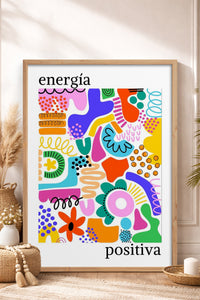 HOMEPACK Ahşap Çerçeveli Tablo Çerçeveli Poster Sanatsal Modern Duvar Dekoru TK-1049