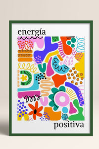HOMEPACK Ahşap Çerçeveli Tablo Çerçeveli Poster Sanatsal Modern Duvar Dekoru TK-1049