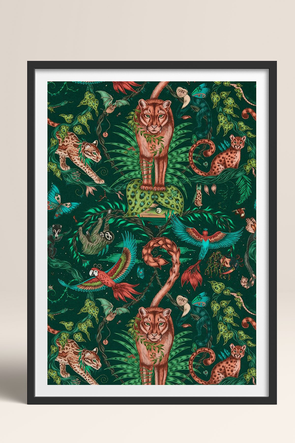 HOMEPACK Ahşap Çerçeveli Tablo Çerçeveli Poster Sanatsal Modern Duvar Dekoru TK-1050