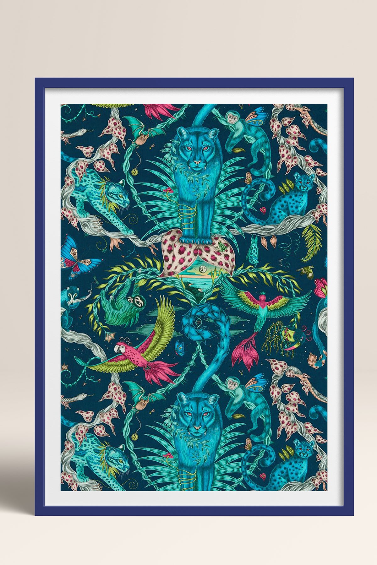 HOMEPACK Ahşap Çerçeveli Tablo Çerçeveli Poster Sanatsal Modern Duvar Dekoru TK-1051
