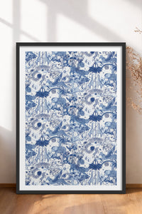 HOMEPACK Ahşap Çerçeveli Tablo Çerçeveli Poster Sanatsal Modern Duvar Dekoru TK-1053