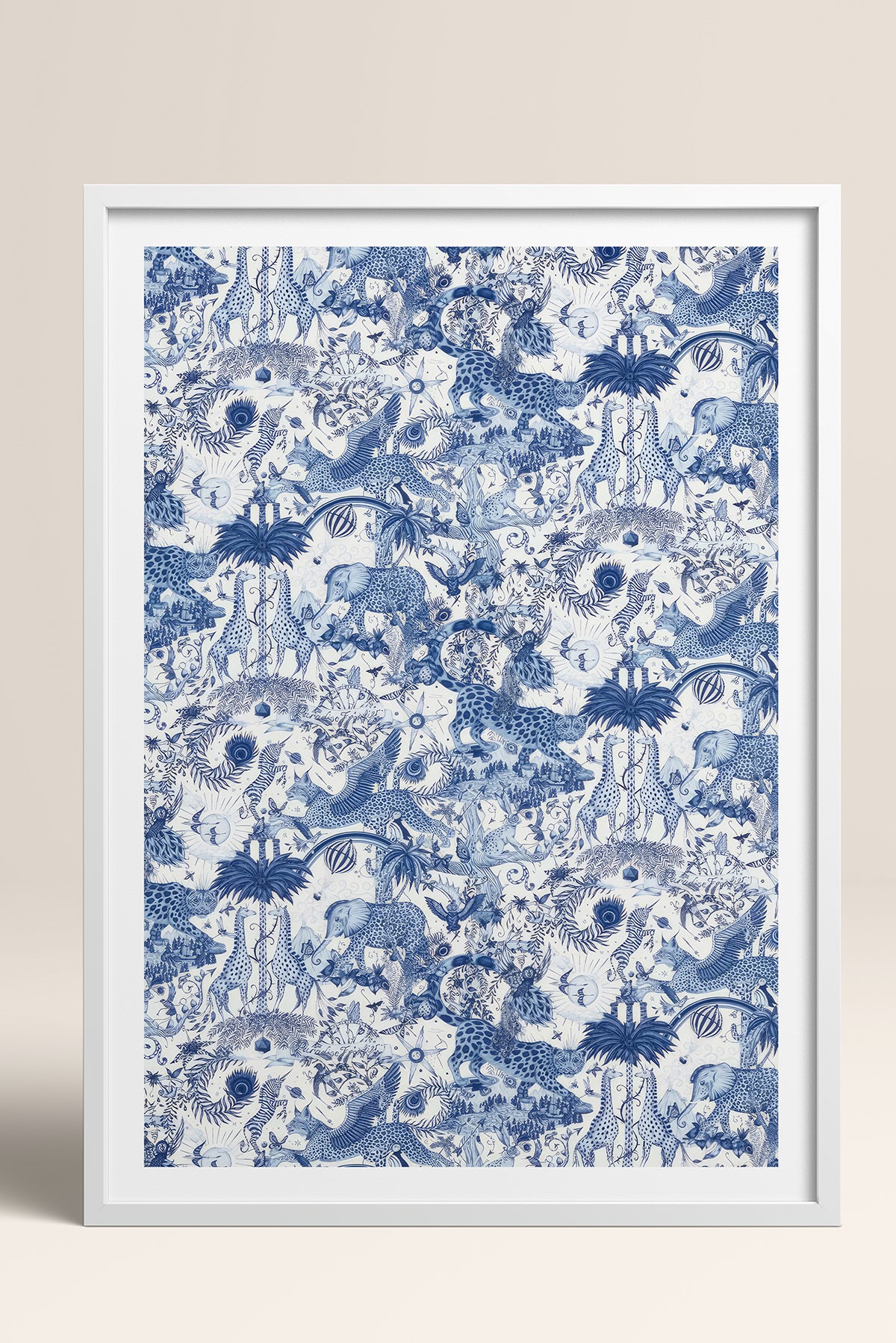 HOMEPACK Ahşap Çerçeveli Tablo Çerçeveli Poster Sanatsal Modern Duvar Dekoru TK-1053