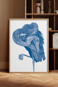 HOMEPACK Ahşap Çerçeveli Tablo Çerçeveli Poster Sanatsal Modern Duvar Dekoru TK-1057