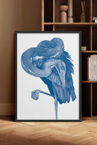 HOMEPACK Ahşap Çerçeveli Tablo Çerçeveli Poster Sanatsal Modern Duvar Dekoru TK-1057