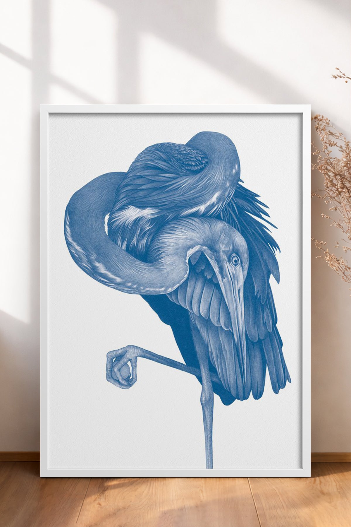 HOMEPACK Ahşap Çerçeveli Tablo Çerçeveli Poster Sanatsal Modern Duvar Dekoru TK-1057