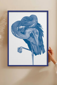 HOMEPACK Ahşap Çerçeveli Tablo Çerçeveli Poster Sanatsal Modern Duvar Dekoru TK-1057