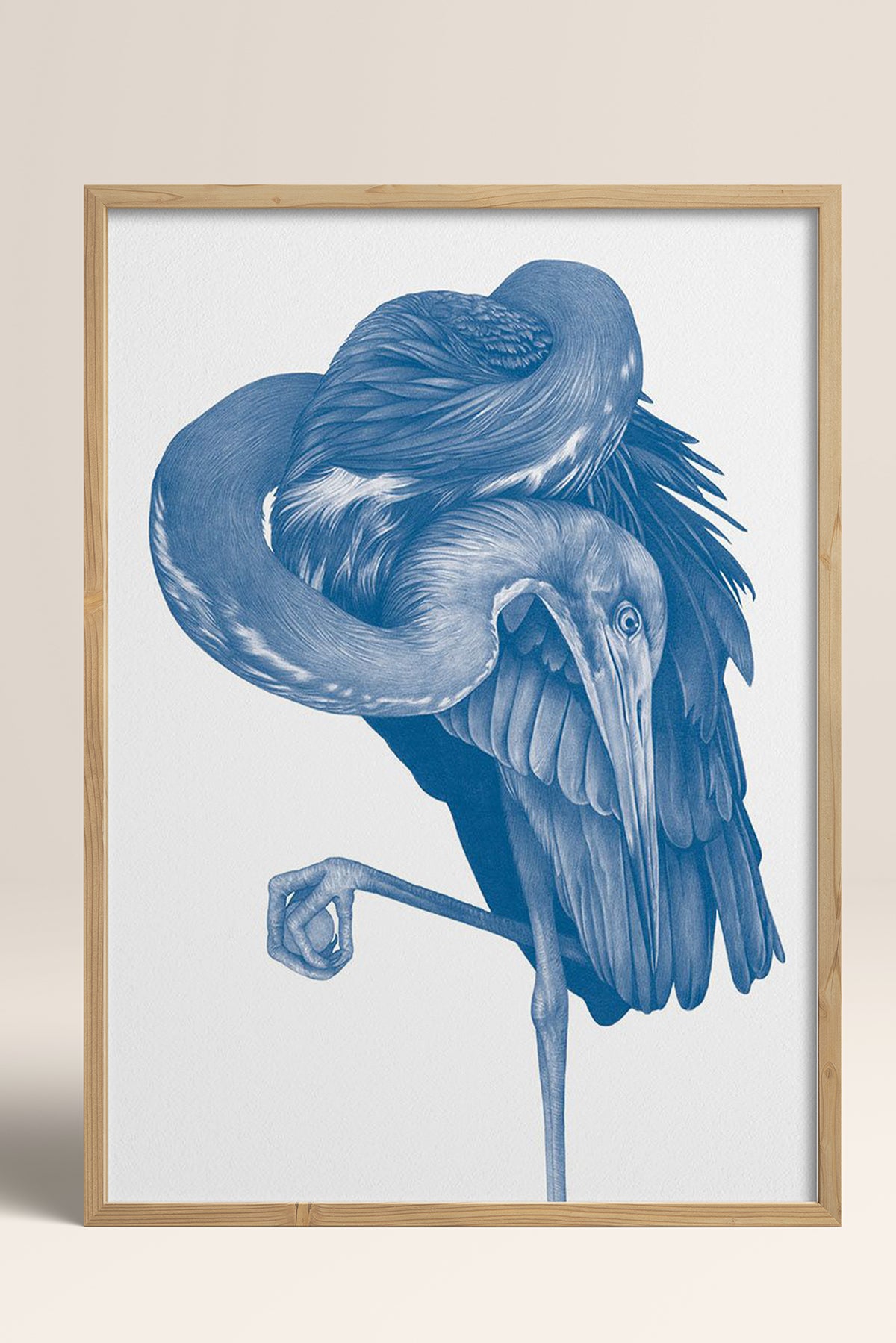 HOMEPACK Ahşap Çerçeveli Tablo Çerçeveli Poster Sanatsal Modern Duvar Dekoru TK-1057