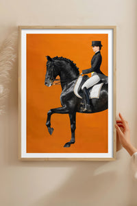 HOMEPACK Ahşap Çerçeveli Tablo Çerçeveli Poster Sanatsal Modern Duvar Dekoru TK-1061