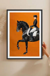 HOMEPACK Ahşap Çerçeveli Tablo Çerçeveli Poster Sanatsal Modern Duvar Dekoru TK-1061