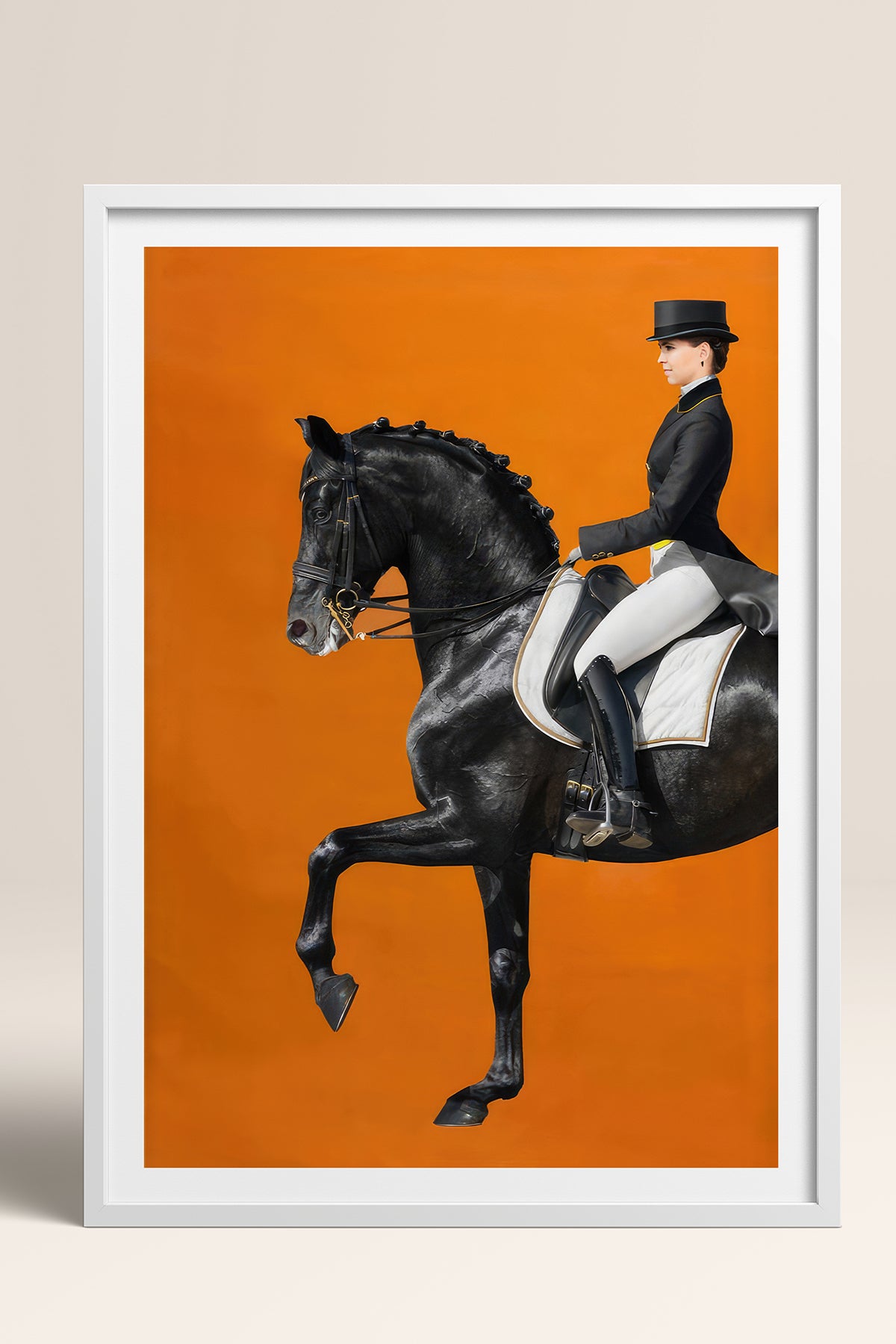 HOMEPACK Ahşap Çerçeveli Tablo Çerçeveli Poster Sanatsal Modern Duvar Dekoru TK-1061