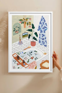 HOMEPACK Ahşap Çerçeveli Tablo Çerçeveli Poster Sanatsal Modern Duvar Dekoru TK-1063