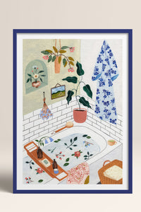 HOMEPACK Ahşap Çerçeveli Tablo Çerçeveli Poster Sanatsal Modern Duvar Dekoru TK-1063