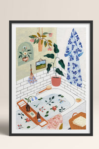 HOMEPACK Ahşap Çerçeveli Tablo Çerçeveli Poster Sanatsal Modern Duvar Dekoru TK-1063