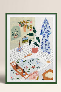 HOMEPACK Ahşap Çerçeveli Tablo Çerçeveli Poster Sanatsal Modern Duvar Dekoru TK-1063