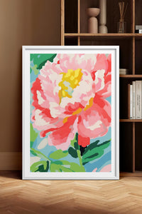 HOMEPACK Ahşap Çerçeveli Tablo Çerçeveli Poster Sanatsal Modern Duvar Dekoru TK-1074