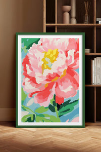 HOMEPACK Ahşap Çerçeveli Tablo Çerçeveli Poster Sanatsal Modern Duvar Dekoru TK-1074